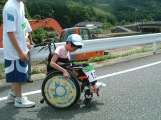 佐賀セラミックロード 車いすマラソン大会 報告1