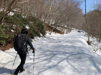 臥龍山でプチ雪山気分!? 臥龍山でプチ雪山気分!?