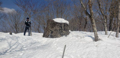 臥龍山でプチ雪山気分!? 臥龍山でプチ雪山気分!?