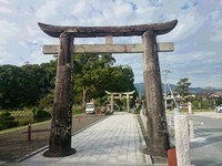 肥前鳥居その65、佐賀県岡山神社（小城公園）
