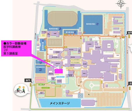 医大際会場見取り図2024年 医大際会場見取り図2024年
