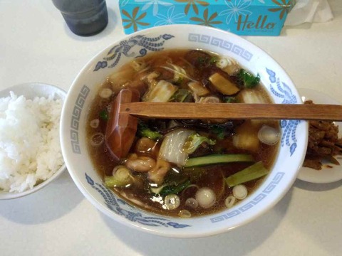 佐賀市たんたんの五目あんかけそば