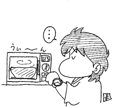 「レンジチンどん兵衛」やってみた 「レンジチンどん兵衛」やってみた