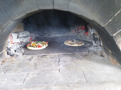 『石窯でピザ焼き体験』イベントを終了しました。