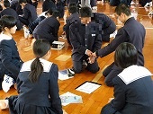 12/16『コミュニケーションワークショップ』 (致遠館中) 12/16『コミュニケーションワークショップ』 (致遠館中)