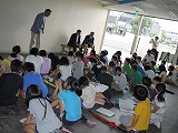 白山商店街でのフィールド学習