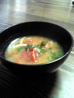 トマトの味噌汁
