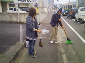 【伊万里】商店街クリーン作戦活動報告