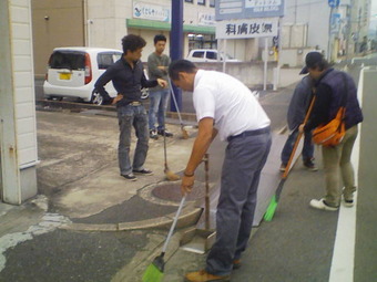 【伊万里】商店街クリーン作戦活動報告