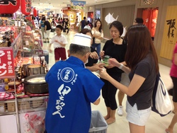 イオン香港の日本食品フェアで試食プロモーションを実施しました！