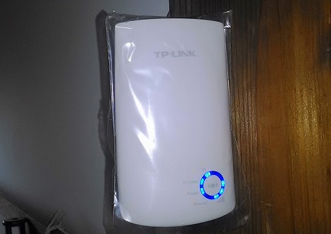 無線LAN中継器「TP-LINK」でwi-fi環境が充実！