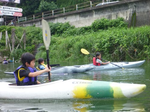 カヌーの練習2013