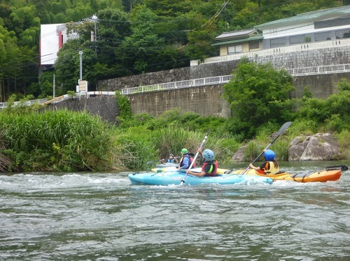 ６月の活動計画：カヌーの練習