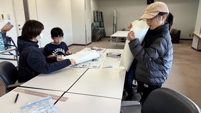 1月の野遊び:大空に飛ばそう 1月の野遊び:大空に飛ばそう