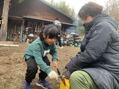 12月の野遊び:お正月を迎えよう 12月の野遊び:お正月を迎えよう