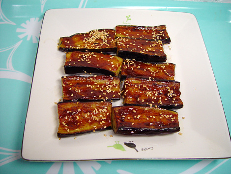 なすのしぎ焼きを作りました。