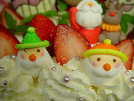 ★クリスマスケーキを作りました★