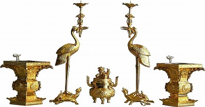 本山用五具足とはどういった仏具ですか?