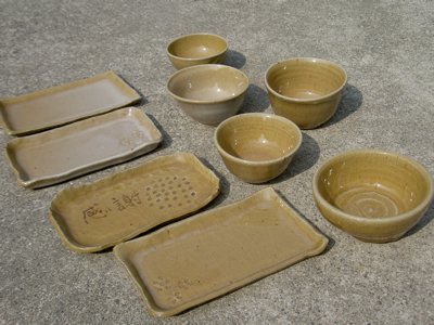 Kさま作品 皿4 鉢5