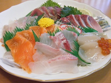 うさぎ小屋の【福刺身】はすごかった
