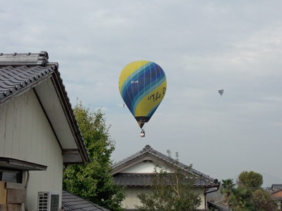 今年も空からやって来た!