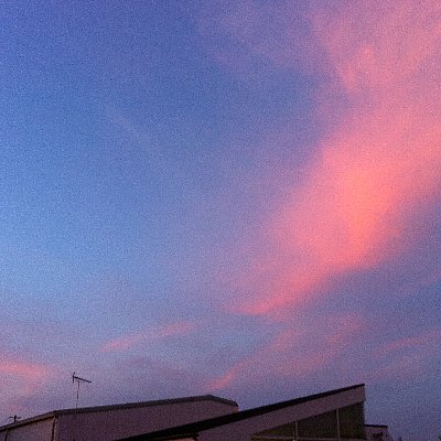 夕方の雲