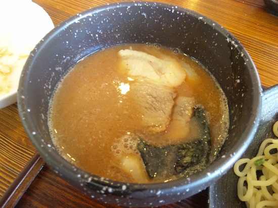 麺創「天風　新栄店」の濃厚魚介つけ麺