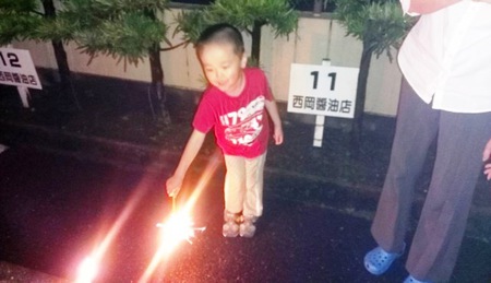 花火大会イン西岡家