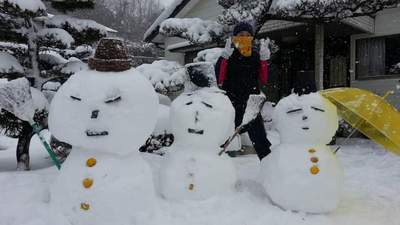 6年前は大雪! 6年前は大雪!