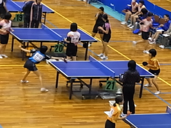 平成25年度　第14回全九州卓球卓球選手権大会（中学校の部）