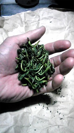 鍋炒り茶②