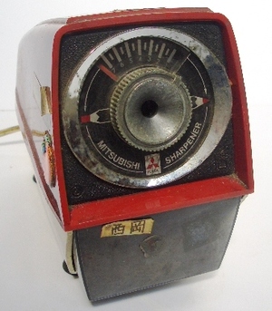 40年前のえんぴつ削り機