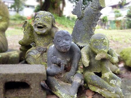 青幡神社 浮立