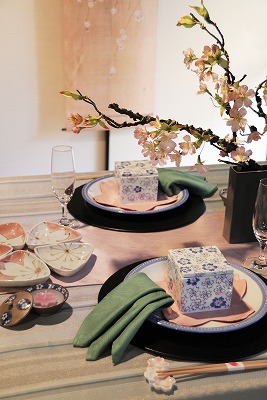 伊万里郷大庄屋のひな祭りとテーブルコーディネート