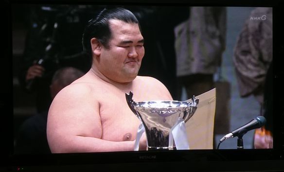 千秋楽 琴奨菊優勝!やりました! 千秋楽 琴奨菊優勝!やりました!