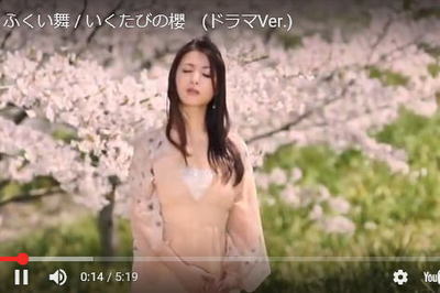 桜の開花時期に聴く、ふくい舞の「いくたびの櫻」‥涙腺緩みます。 桜の開花時期に聴く、ふくい舞の「いくたびの櫻」‥涙腺緩みます。