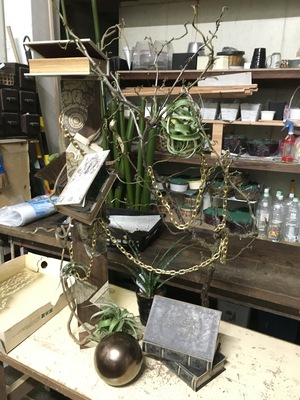 大胡蝶蘭展準備 大胡蝶蘭展準備