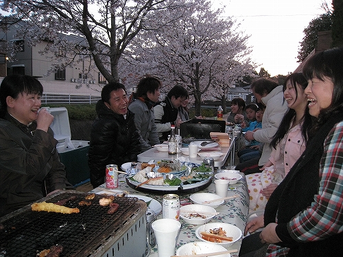 楽しい花見でした。
