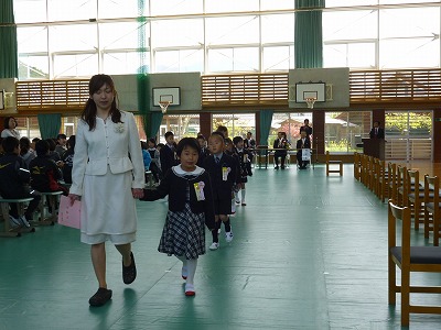 若木小学校の入学式！