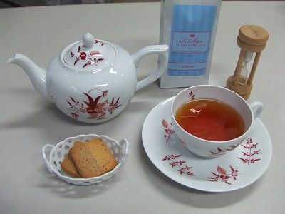 限定のさくらんぼ紅茶~!
