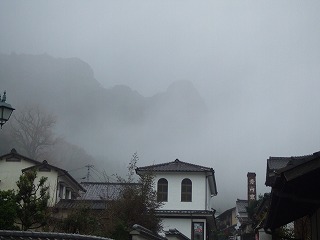 幻想的な大川内山