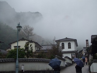 幻想的な大川内山