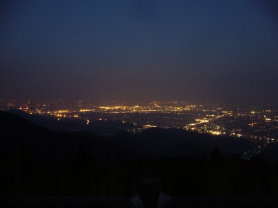 夜景from佐賀県の天山八合目駐車場