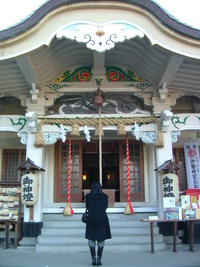 地元の神社へのお参り