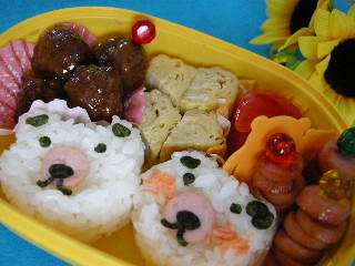 今日のお弁当。