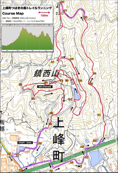 上峰町つばきの森トレイル