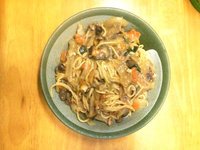 猪鍋パスタ