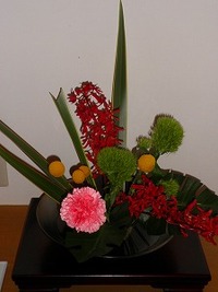 お稽古帰りのティータイム。