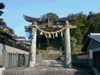 肥前鳥居その67、長崎県三柱神社
