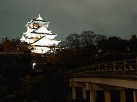 夜朝公園城歩き『大阪城』